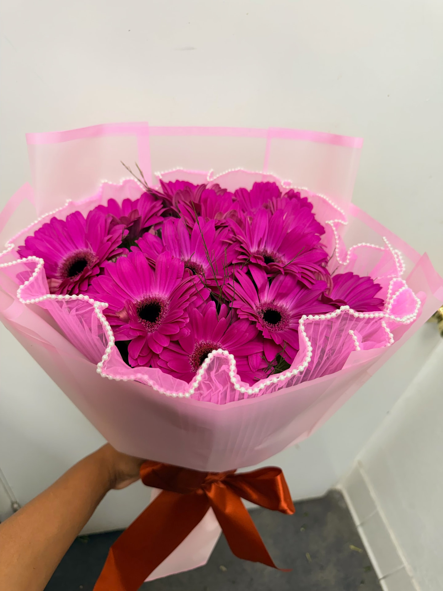 15 Gerbera Daisy Bouquet